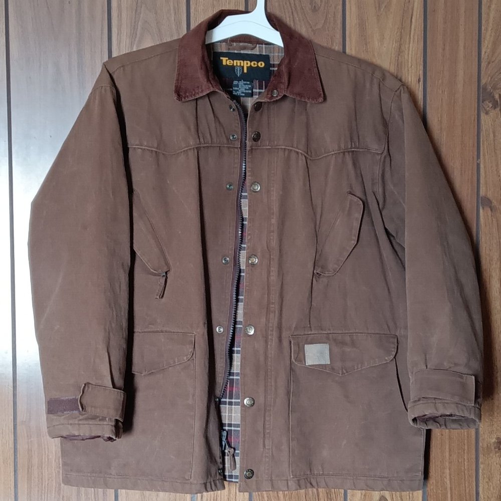 TEMPCO Heavy Western Winter Coat Size L